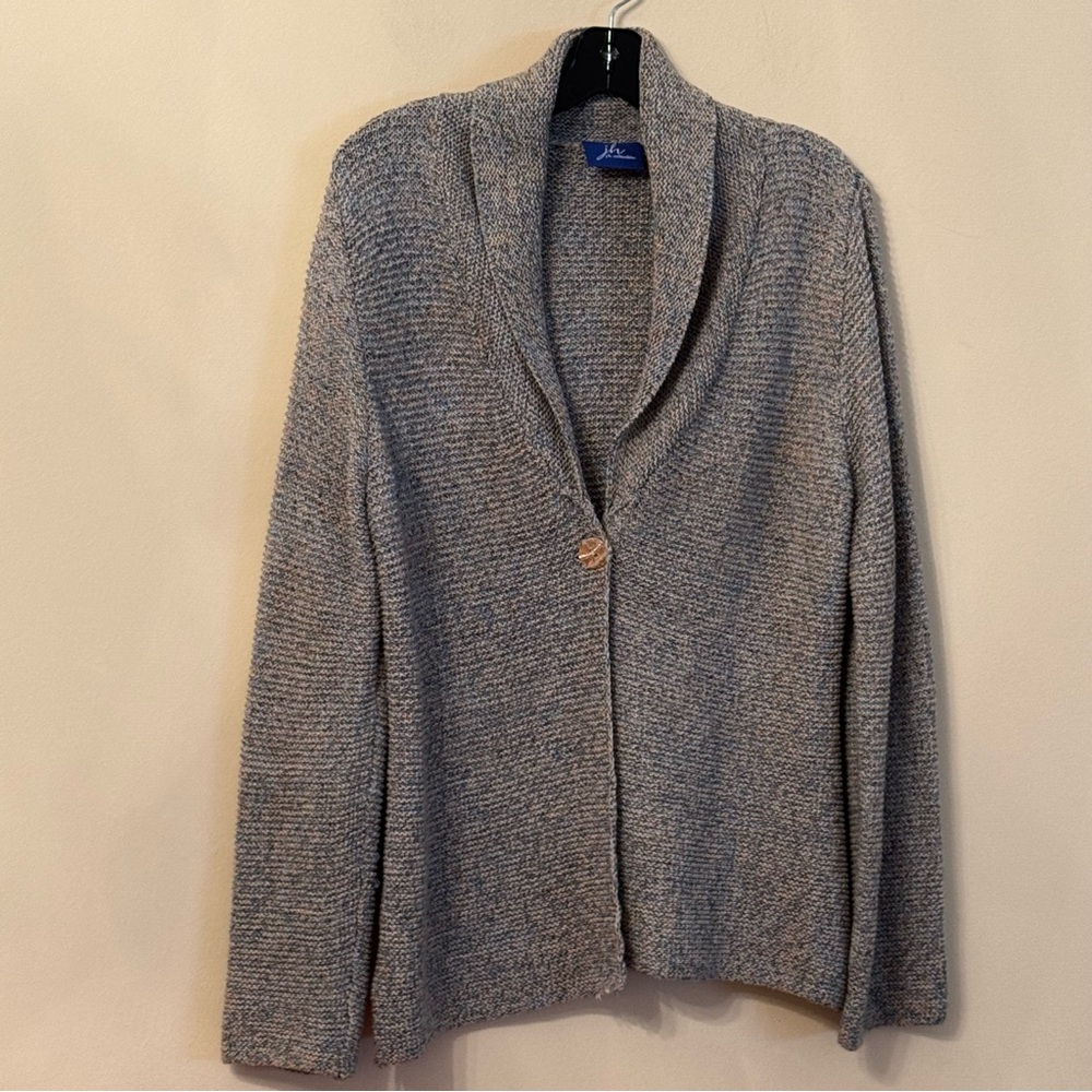 J. Jill Gray Knit Cardigan